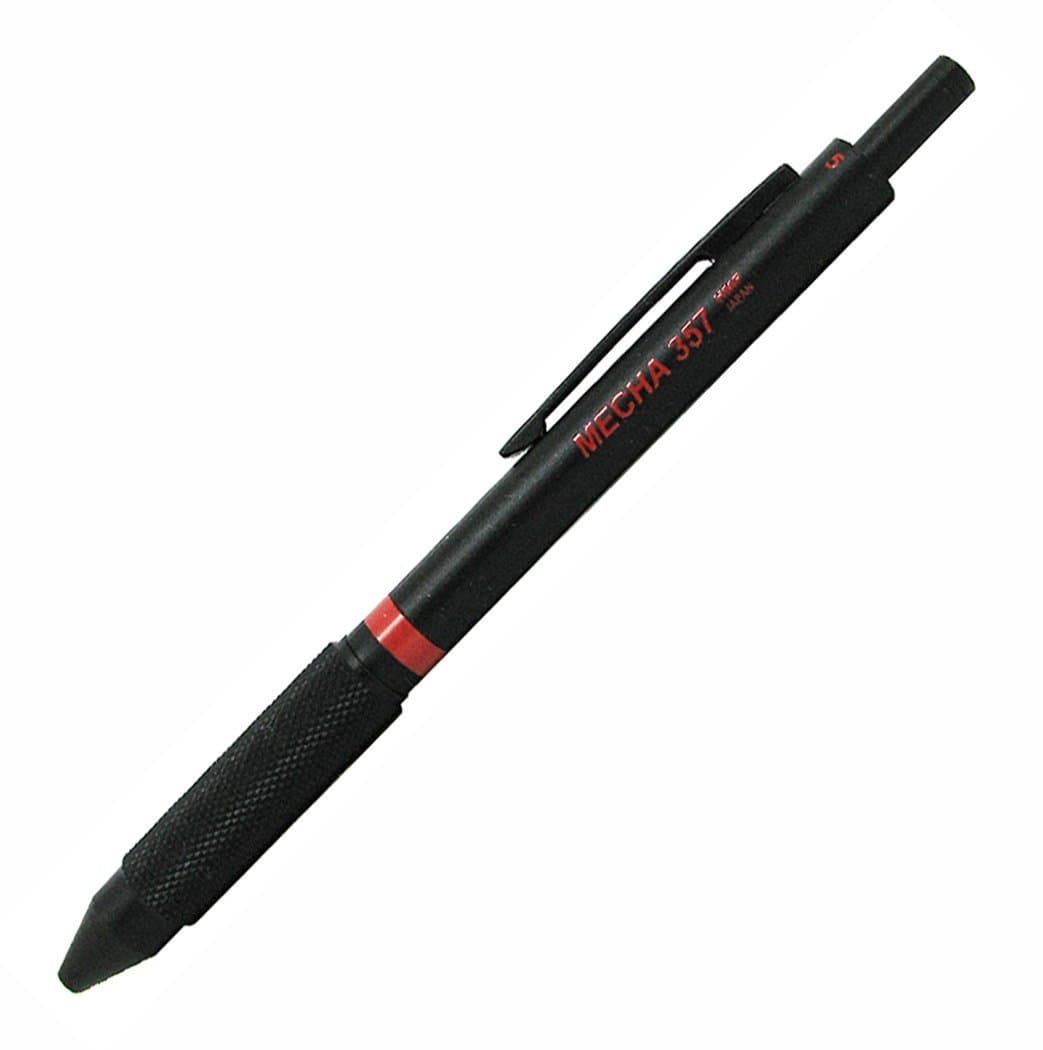 HMP 57 POWERS MECHA 357 Multi Mechanical Pencil Metal 3 in 1 0.3mm 0.5mm 0.7mm Japan