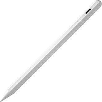Stylus Pen for Samsung Galaxy Tab A9/A8/A7 Tablet Pens for iOS/Android/Windows Stylists Pen with Dual Touch Screen Stylus Pencil (White)