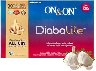 on and on Diabalife 30 Capsules, Metabolic Health Support And Immunity Boost (NEW MRP)