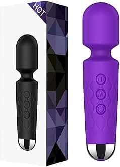 Back Relaxation Massager - Rechargeable Mini Electric Body Massager - for Foot - Arm Muscle Relaxation (Purple)