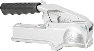 Trailer Coupling Trailers Hitch Tow Hitchs, Heavy Duty Steel Trailers Coupling Hitch up to 2600kg for 50mm Tow Ball and 50mm Square Trailer Drawbar