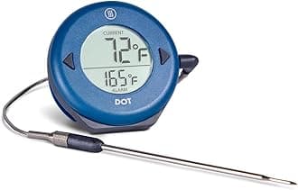 DOT — Chefs’ Favorite Simple Alarm Thermometer - Nautical Blue
