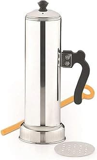 Nakshathra Stainless Steel Puttu Maker/Puttu Kodam with Lid - 1 Unit (16cm)