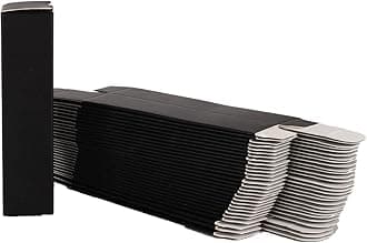 COSIDEA 50 PCS Empty Matte black Lip Gloss Boxes W22 xW22 xH92mm /0.87*0.87*3.62 inch, Cosmetic Perfume / Mascara Box Packaging for Small Business Wholesale, small Kraft Paper Box