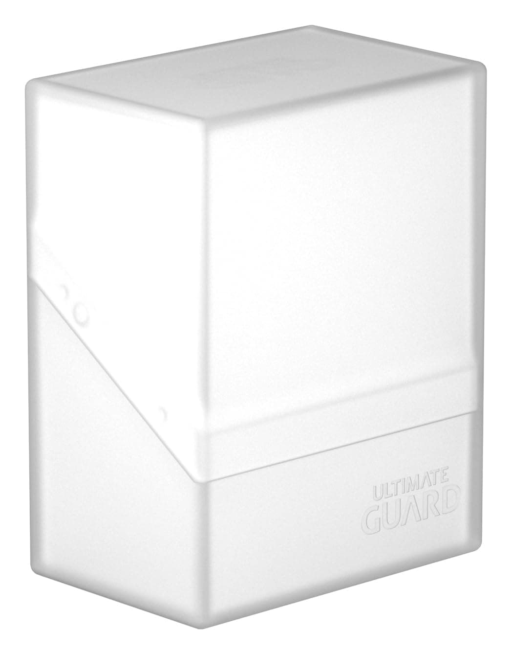 Ultimate Guard Boulder 60+ Classic, Deck Case for 60 Double-Sleeved TCG Cards, Frosted, Secure & Durable Storage for Trading Card Games, Soft-Touch Finish