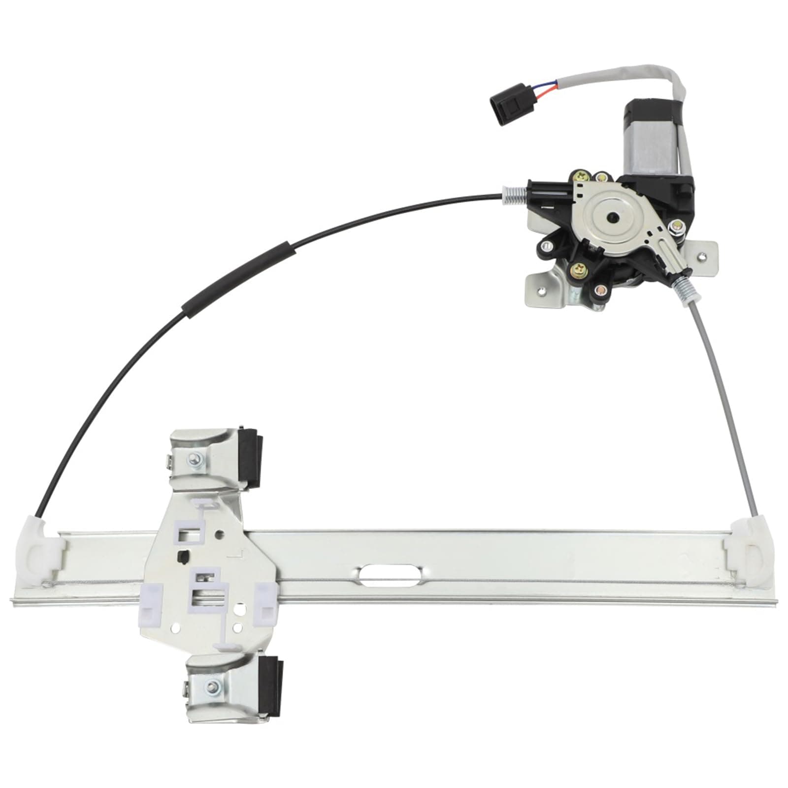 Rear Left Driver Side Power Window Regulator with Motor Fit for 2003 2004 2005 2006 2007 2008 2009 for Hummer H2, Replace OE 751-707,715771355, HU1550100, 135-01904L