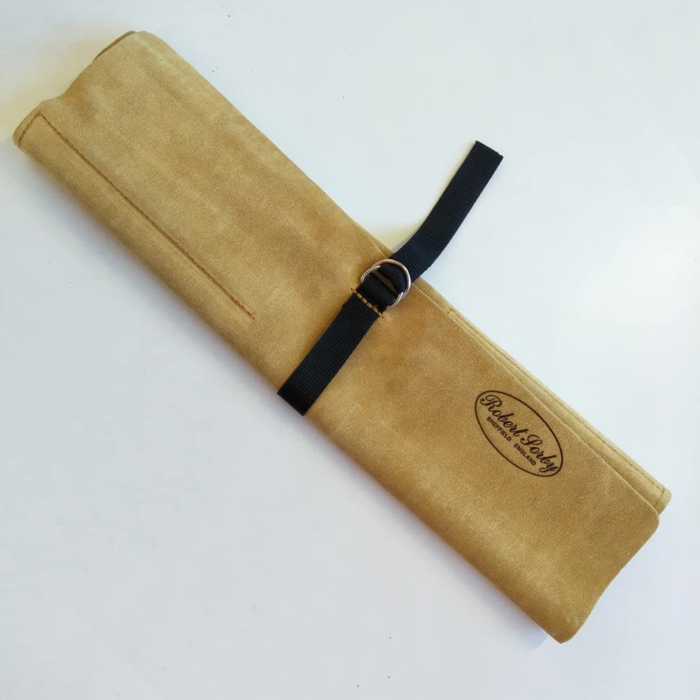 Robert Sorby #6TROLL Six-Pocket Leather Tool Roll