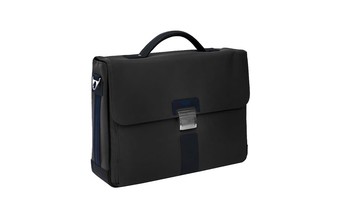 Folder Bag Two Compartments Ponte Vecchio Bridge – Intempo Florence Black