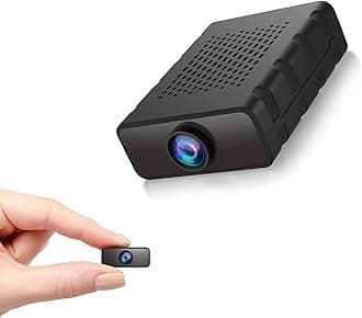 Hidden Camera, Nanny Cam for Home | 2025 4K HD Mini Security Camera, Free Cloud & SD Storage, Works with/Without WiFi for Baby/Pet/Nanny Monitoring