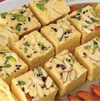 Festival Special Premium (Soan Papdi 2kg) Delicious Indian Traditional Sweets To Sweeten Up Your Celebration Best Gift For All Occasions Marriage,Diwali,Holi Sold By Kidzbuzz
