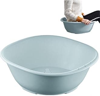Sitz Bath for Hemorrhoids,Sitz Bath tub,Sits Bath Kit for Women Men,Wider Seating Area, Deeper Bowl (Green)