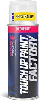 – Aerosol Scratch Repair Kit Mixed by Reg Registration Plate Car Touch Up Paint for All Models - Exact Match Guarantee - Colour Coat Paint 400ml