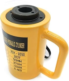 Heavy Duty Jack, DSYOGX 20 Ton Hydraulic Jack Cylinder Oil Pump Hydraulic Cylinder Lifter Hollow Cylinder Ram, for Bending, Straightening and Pulling on Trucks, Tractors and Heavy Equipment