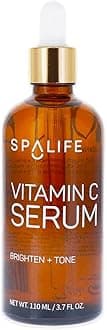 Spa Life Face Serum: Revitalizing and Tone Vitamin C Serum 110 ML (3.7 oz)