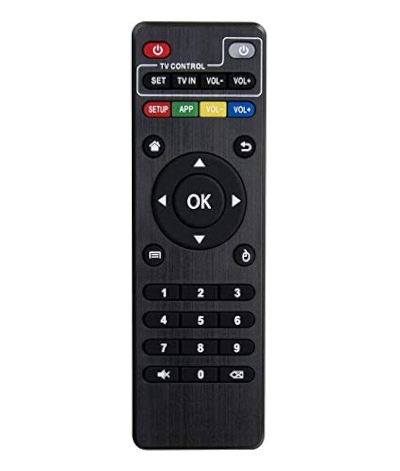 Android TV Remote Control T95Q H96 H96 MAX TX3 Mini MX10 Box TX3 MAX TX9 PRO TX92 Replacement Remote Control for Android Box,TX3,TX5,TX9 Mini Smart TV Box T95Z,T95 Max Media Player Remote Control