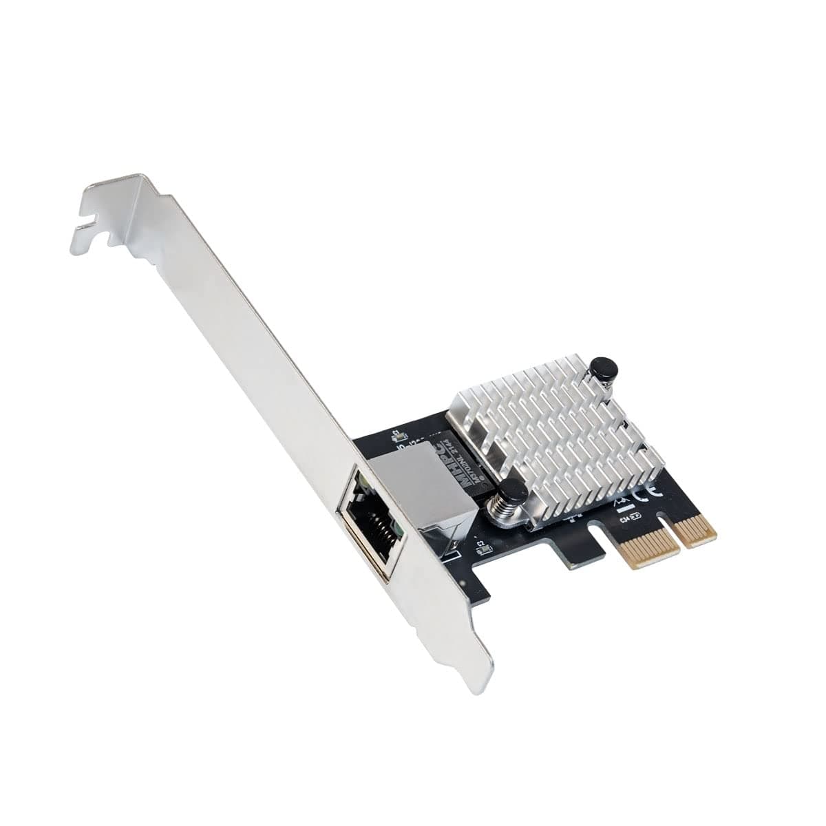 2.5 Gigabit Ethernet PCI Express PCI-E Network Interface Card 10/100/1000/25000 Mbps RJ45 LAN Intel I225 Chipset