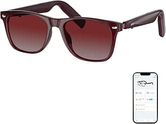 GetD Bluetooth Sunglasses for Men/Women, AI Translator Powered by GPT, 11H Battery, Polarized Lens UV Protection, Voice Control, Built-in Mic & Speakers, Smart Eyewear for Gaming Meeting Travel