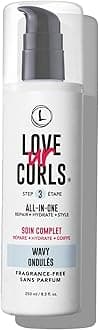 Love Ur Curls LUS Self) Fragrance Free All-in-One Styler for Natural Wavy Textured Hair- Repair, Hydrate and Style with Shea Butter and Moringa - 8.5oz