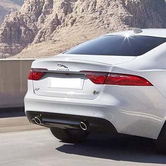 Decal Compatible with Rear Emblem XE XF XJ F-Type F-PACE Trunk Emblem Rear Letter Sticker (Rear Chrome)