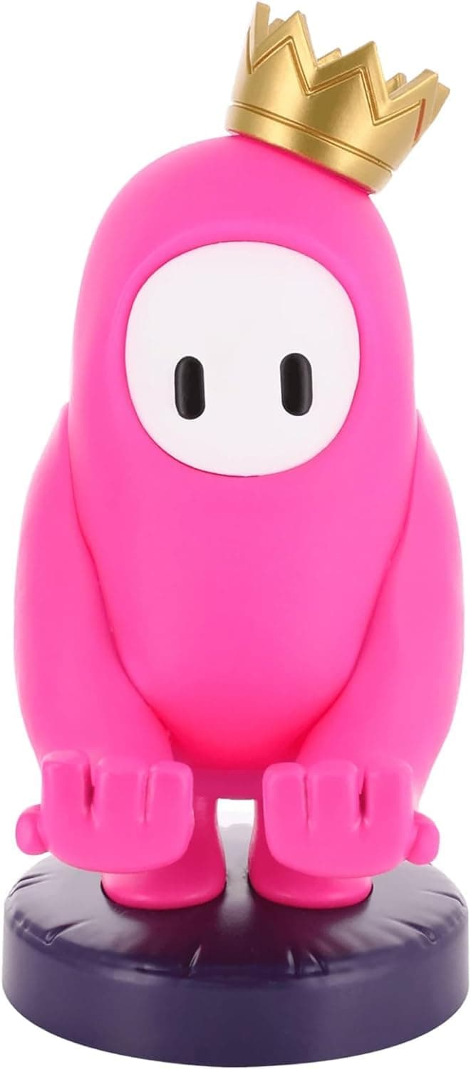 Exquisite Gaming Cable Guys: Fall Guys Fall Guy Mobile Phone & Gaming Controller Holder - Officially Licensed Figure