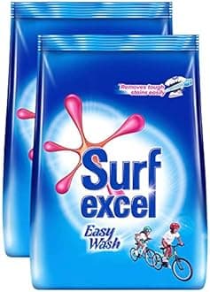 Surf Excel Detergent Powder - Easy Wash, 500g (Pack Of 2) Promo Pack
