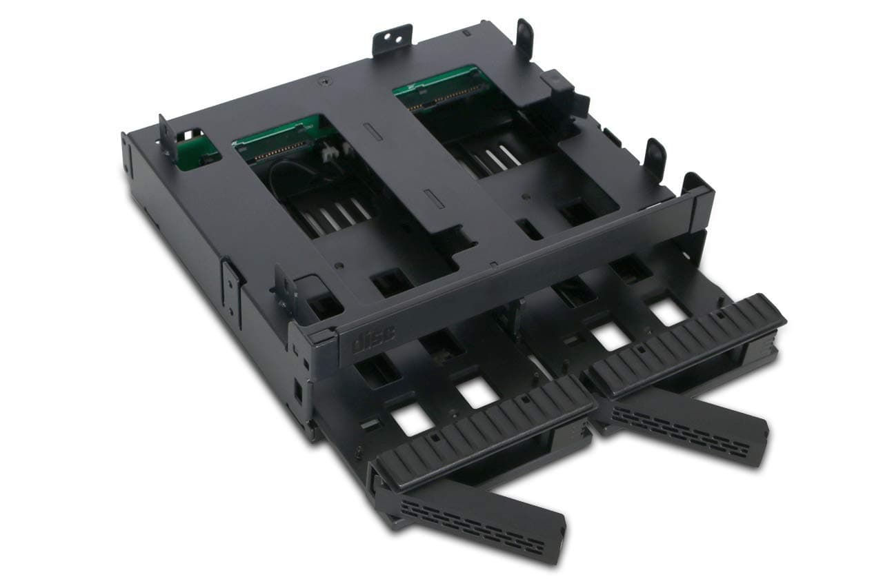 ICY DOCK MB732SPO-B Mobile Rack 2 x 2.5 SATA Drive Enclosure Serial Attached SCSI (SAS)