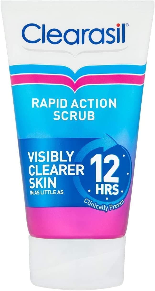 Rapid Action Exfoliating Scrub, For Acne Prone Skin, Unclog Pores, Reduces Blackheads, Pimples & Excess Oil, Everyday Spots Prevention, 125 ml(Packaging May Vary)