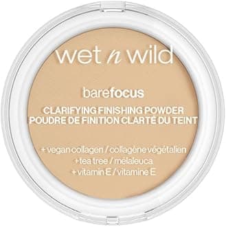 Bare Focus, Makeup Clarifying and Finishing Powder, Translucent and Matte for a Flawless Makeup Base, Long-Lasting, with Hyaluronic Acid and Vitamin E, for Light/Medium Skin Tones