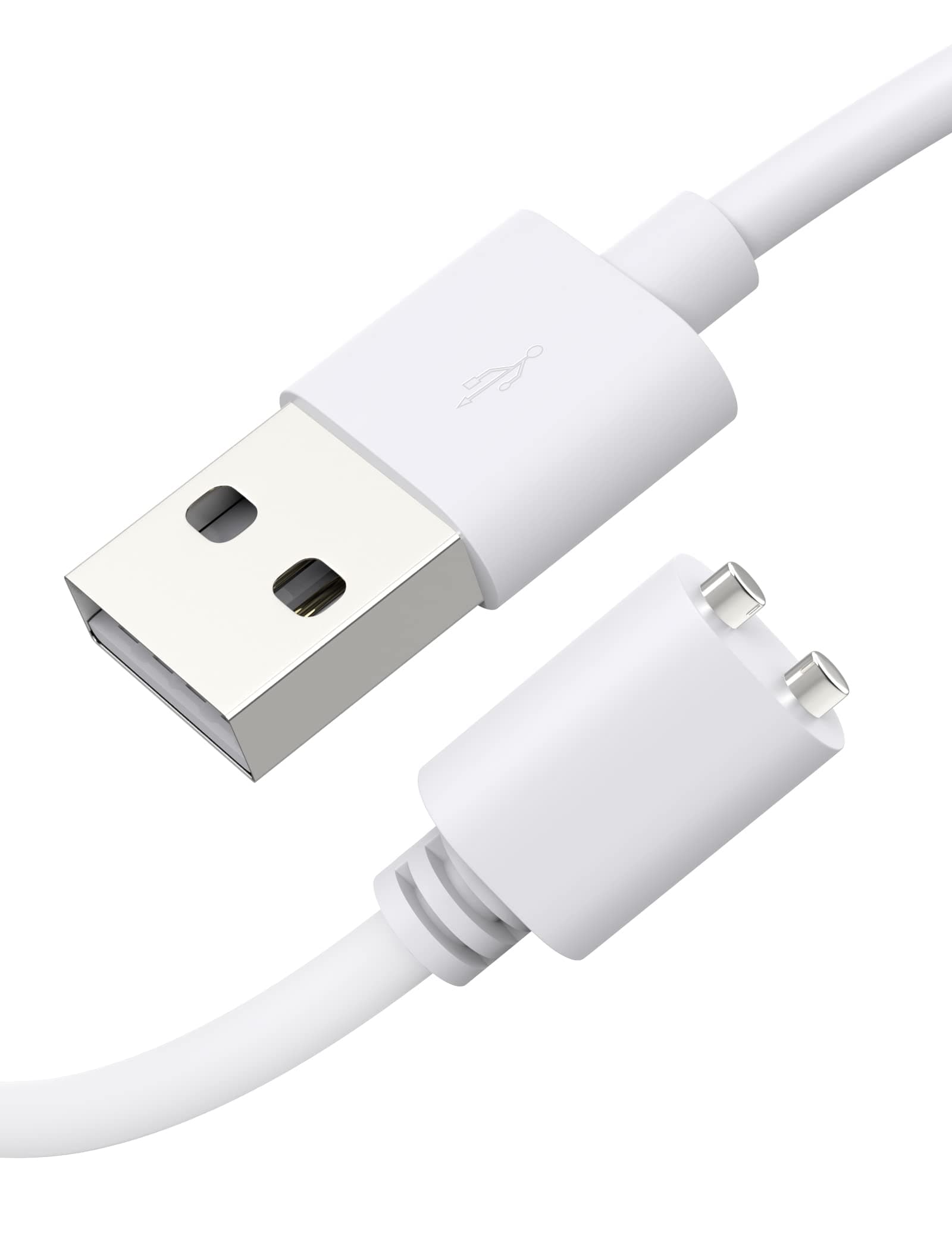Bicmice 2.6Ft Magnetic USB DC Charger Cable Replacement Charging Cord - White...