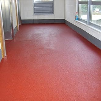 Anti Slip Epoxy Floor Paint High Gloss 100% Solid Epoxy 5L (Tile Red)