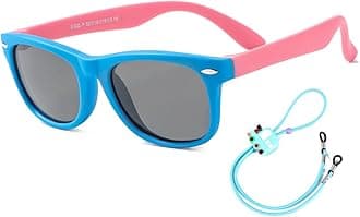 Flexible Kids Sunglasses Polarized Sun Glasses Girls Boys Shades UV400 Protection Eyewear for Age 2-8