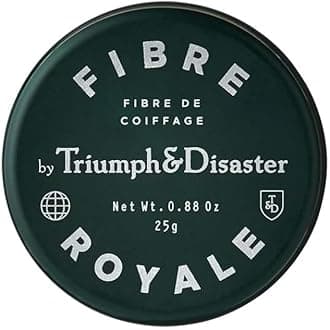 TRIUMPH & DISASTER Fibre Royale Hair Wax – Strong Hold Pomade for Thick Hair, Natural Finish Styling for Men & Women, 25g
