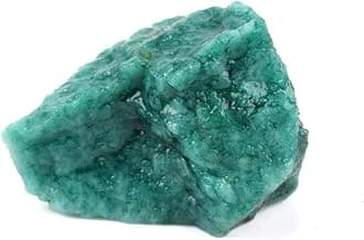 GEMHUBNatural Raw Emerald Green Gemstones for Jewelry Making 10-1000 Carat Crystals and Healing Stones | Rough Emerald Gem Stones