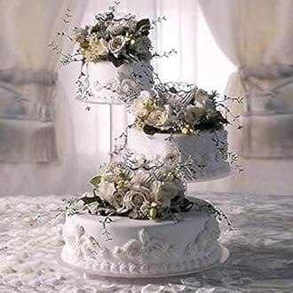 3 Tier Acrylic Wedding Cake Stand (STYLE R300)