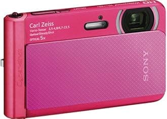 Sony DSC-TX30/P 18 MP Digital Camera with 5x Optical Image Stabilized Zoom and 3.3-Inch OLED (Pink)