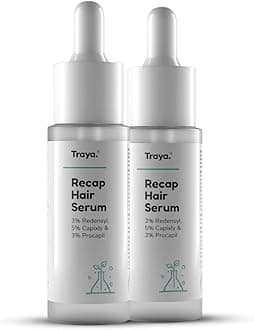 Traya Natural Hair Growth Serum With 3% Redensyl, 5% Capixyl, 3% Procapil For Increasing Hair Thickness, Natural Dht Blocker, For Hair Fall Control & Growth (60ml)