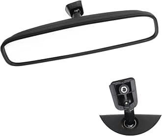 Interior Rear View Mirror Compatible With Hyundai 11-23 Elantra,Sonata,Santa Fe,Tucson,Veloster,Kia 10-23 Forte,Optima,Forte5,Rio,K5,Sedona,Sportage Sorento,Soul,Day/Night Mirror 851013X100