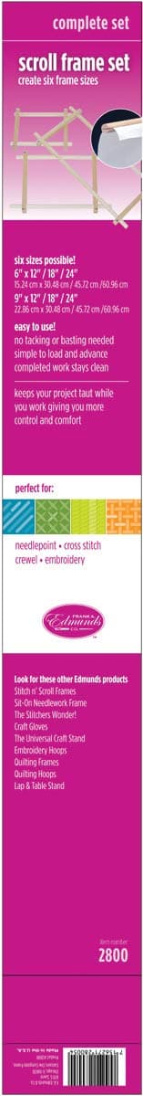 Edmunds Split Rail Scroll Frame Set