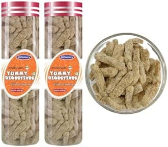 DILBAHAR'S Aplam Chaplam - 165 Gm Bottle Pack Of 2|Aam Pachak Chatpati Goli|Digestive Goli Pachak|Mukhwas Mouth Freshener|Aplam Chaplam Churan Goli|Churan Digestive|After-Meal Treat,Sweet Mango