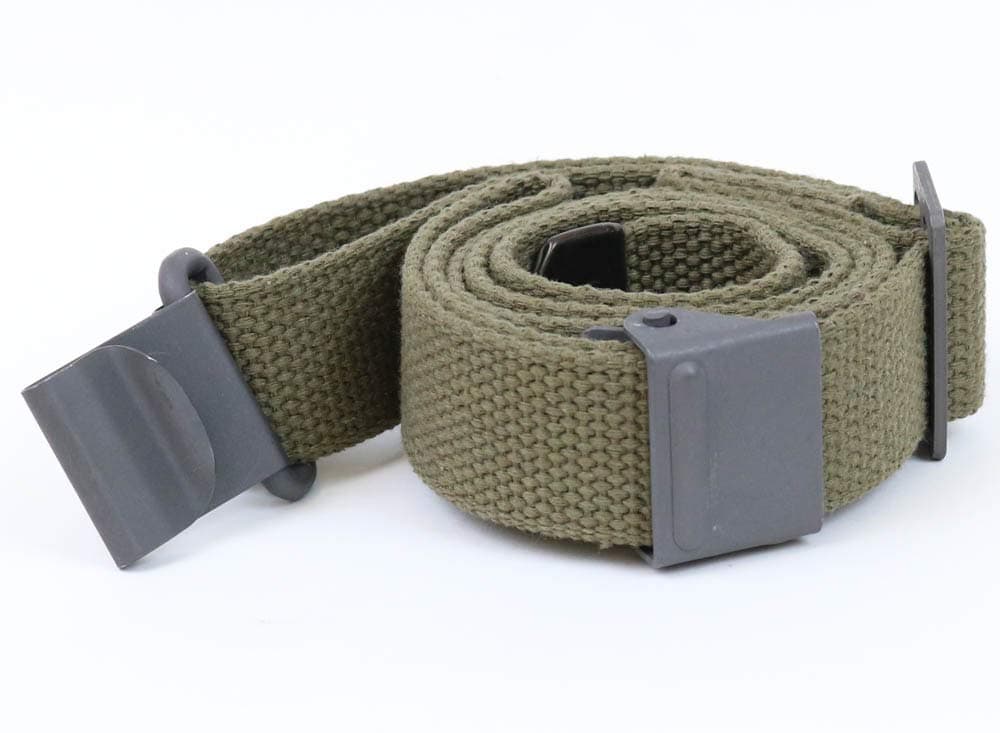 Green Web Sling M1 Garand US GI Pattern Two Point OD Cotton Made in USA