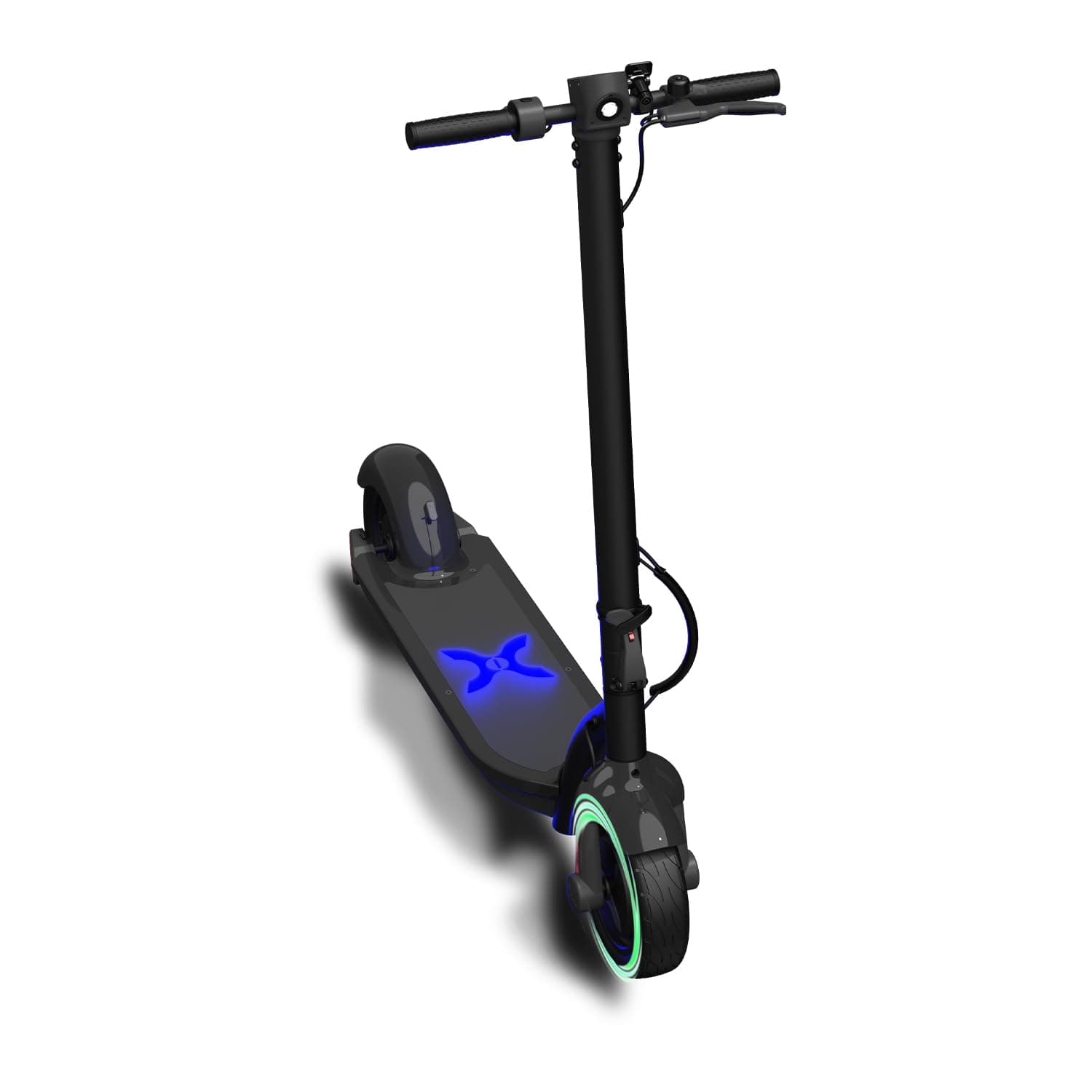 Hover-1 Alpha 2.0 Foldable Electric Scooter with 450W Brushless Motor, 18 mph Max Speed, 10” Air-Filled Tires and 12 Mile Range