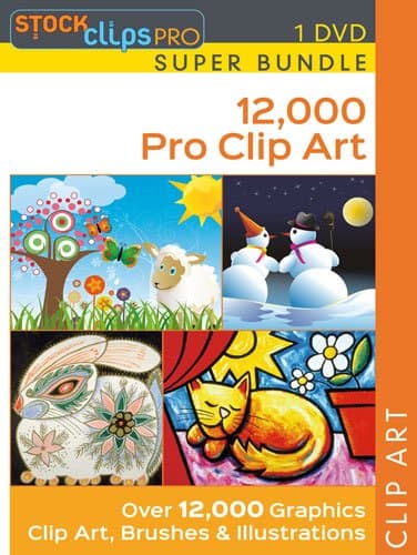 12,000 Pro Clipart Super Bundle