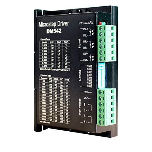 Replace M542/2M542, CNC Digital Micro-Stepping Stepper Motor Driver, 2-Phase 1.0~4.2A 24V~48VDC for Nema 23 and 34 Stepper Motor