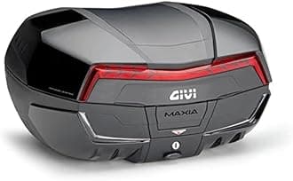 Maxia 5 58 Liter Top Case (Black w/Red Reflective)
