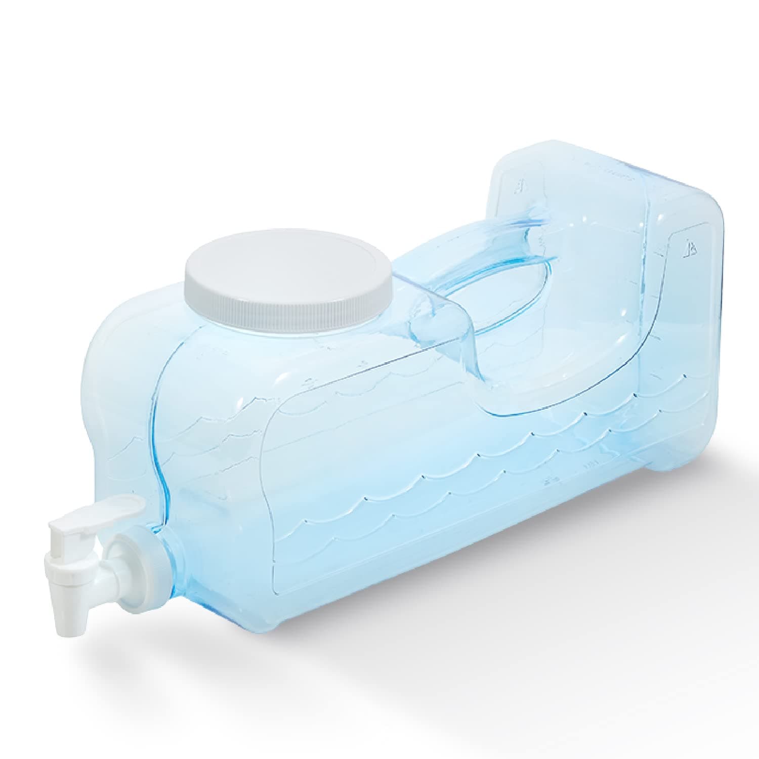 Arrow Home Products 00746 Fridge Stack Beverage Container, 5 quart, Clear