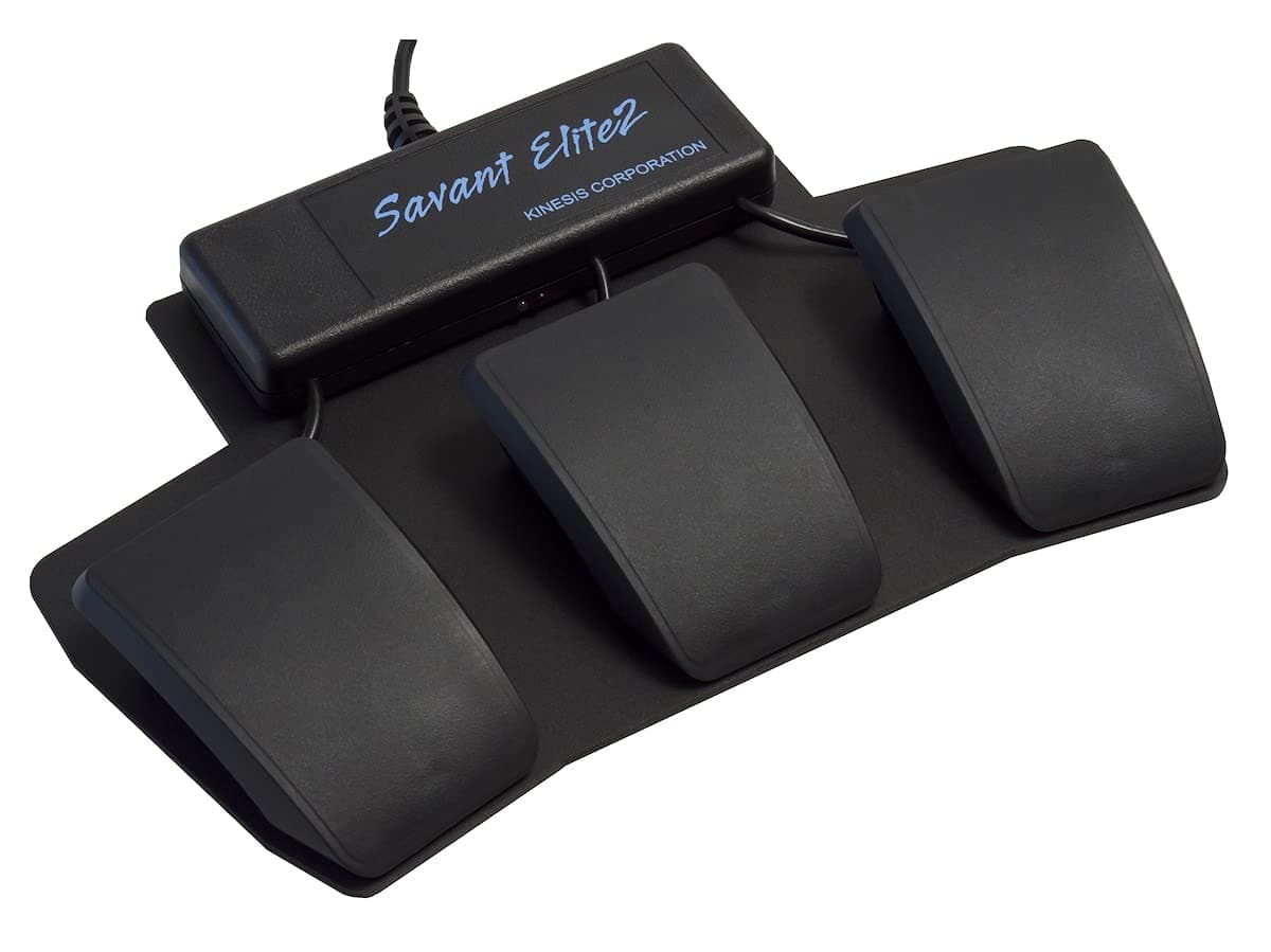 Savant Elite2 Programmable Triple Foot Pedal (FP30AJ- with Extra 4th Jack)