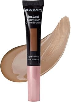 Instant Contour Cream Bronzer Light to Medium Shade Cream Contour Stick with In-Built Cushion Applicator Concealers & Neutralizing Makeup