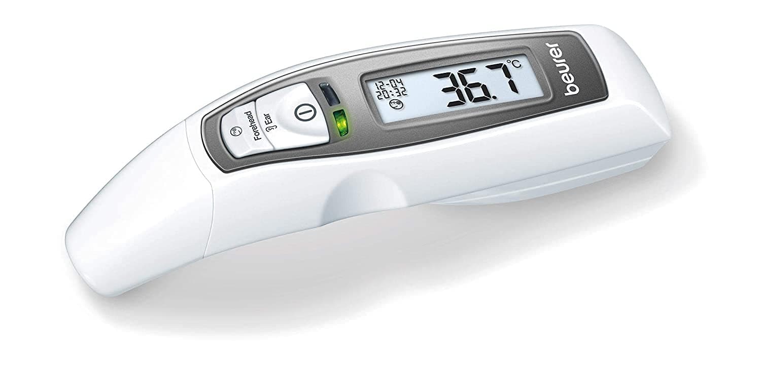 - FT 65 Multi Functional Thermometer 6-in-1 Function | 10 Memory Space | Large Display | Smart Indicator| Modern Design
