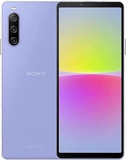 Xperia 10 IV - 6 Inch 21:9 Wide OLED display - Triple Lens Camera - 3.5 mm audio jack - 5000mAh - 161g - SIM free - Dual SIM hybrid - Purple
