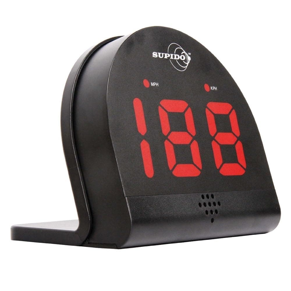 Second Chance Supido - Multisports Speed Radar Speedometer (Negro)